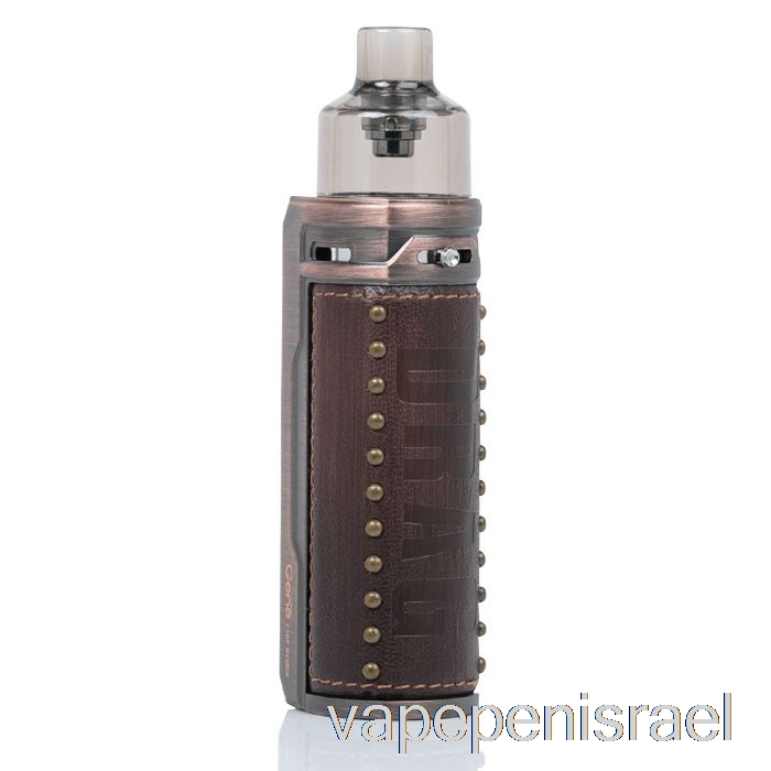 חד פעמי Vape Israel Voopoo Drag S 60w Pod Mod Kit Bronze Knight